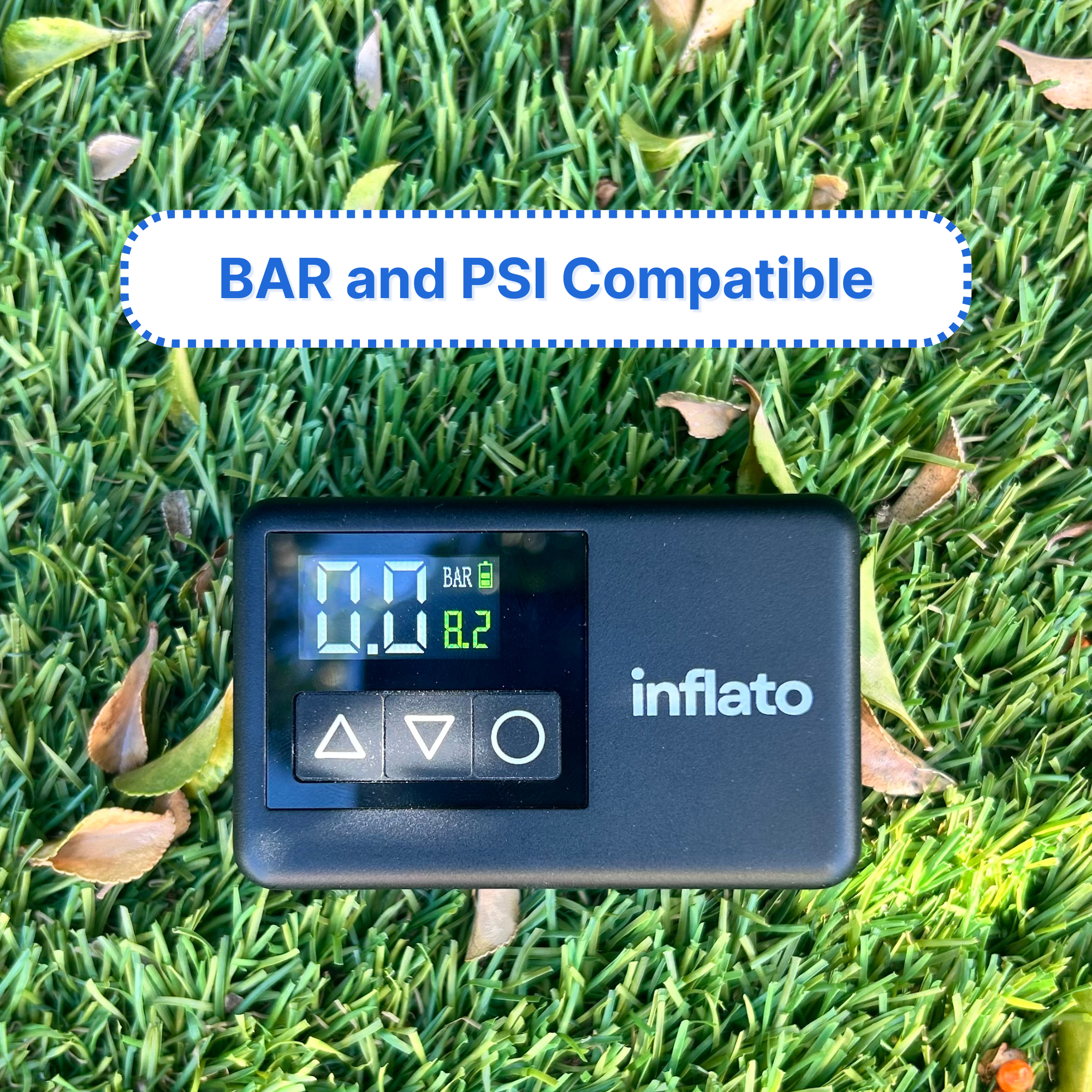 Inflato Mini™ | Compact Bicycle Air Pump